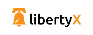 LibertyX logo con Uphold